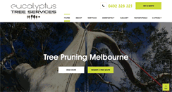 Desktop Screenshot of eucalyptustreeservices.com.au