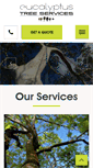 Mobile Screenshot of eucalyptustreeservices.com.au